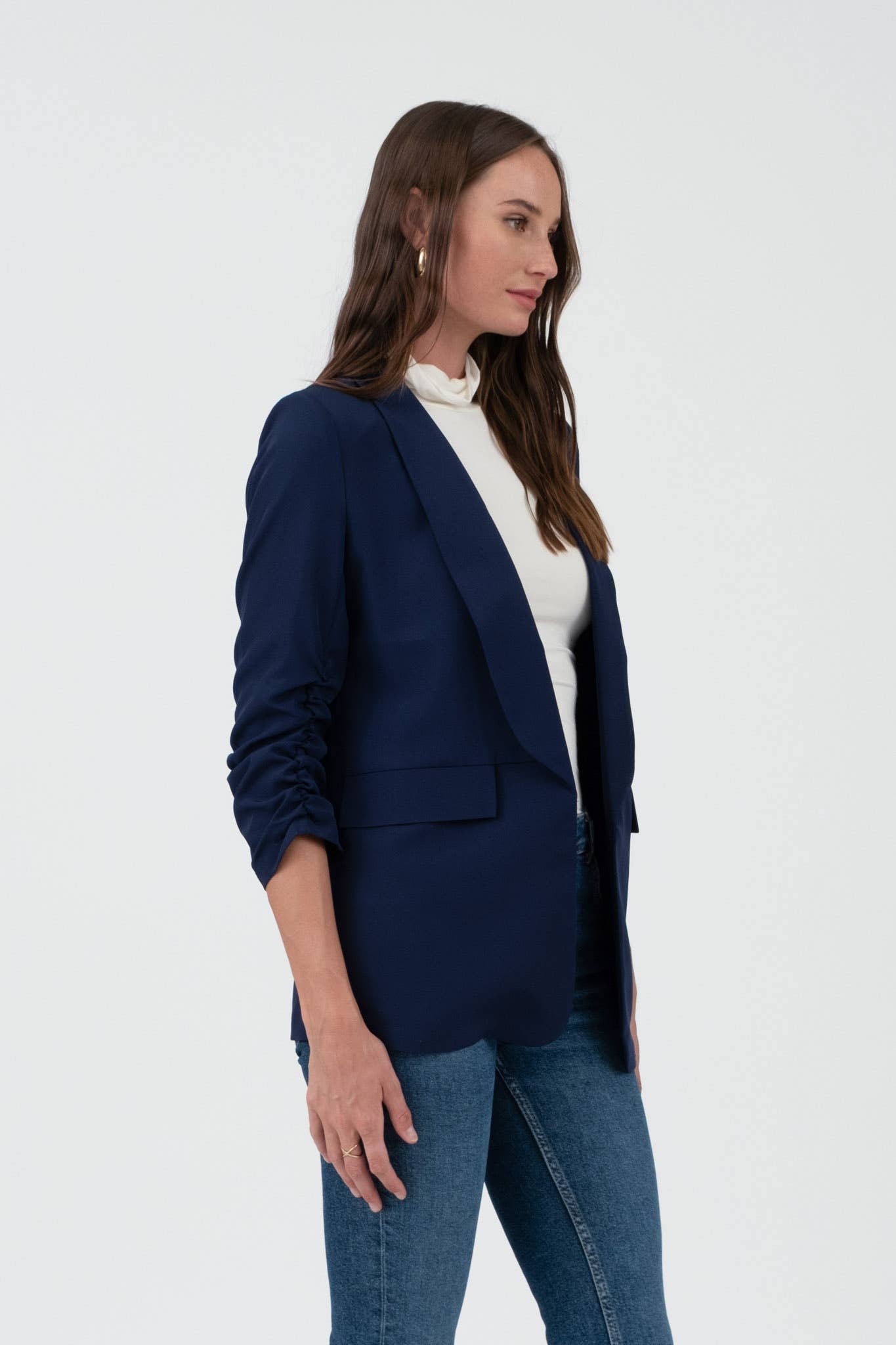 The Sylvia Blazer in Navy