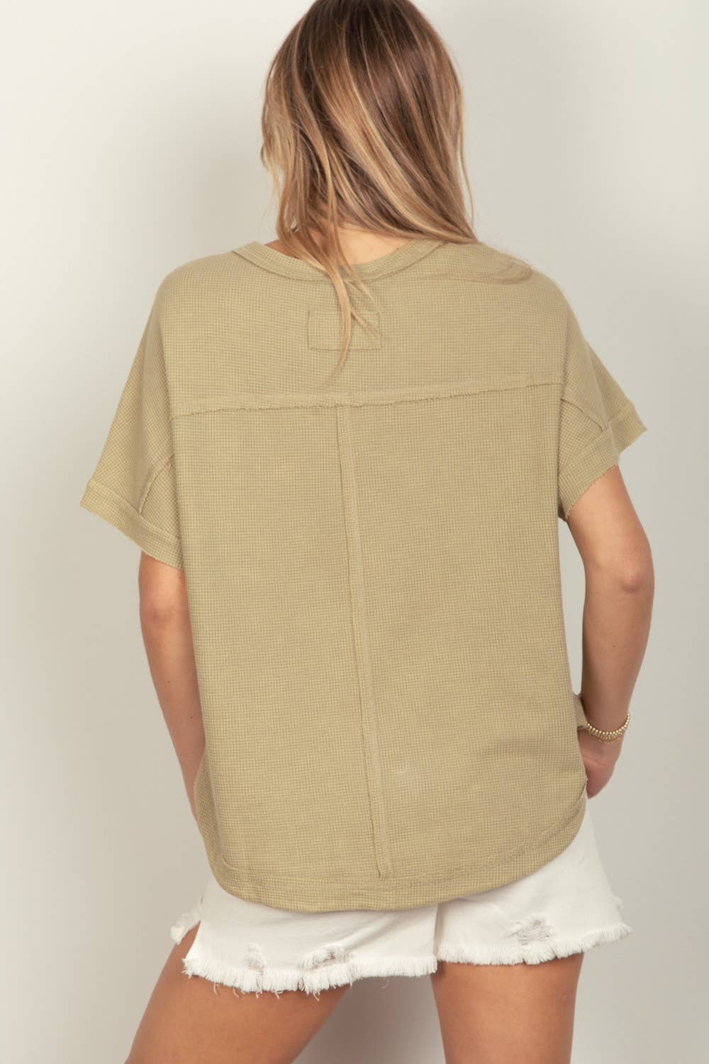 The Margo Top in Sage