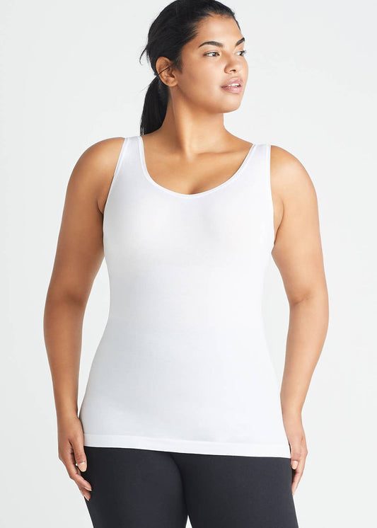 2-Way Shaping Tank in White