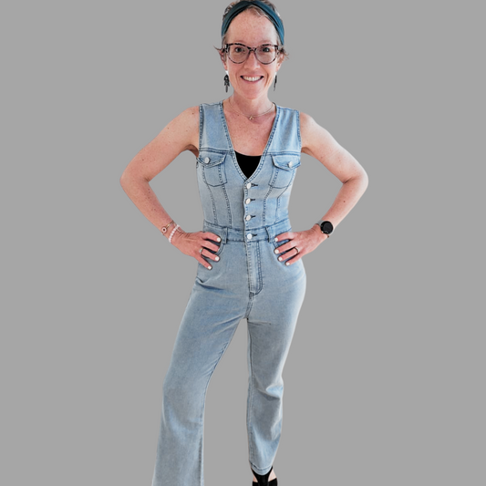 Stella Denim Jumpsuit