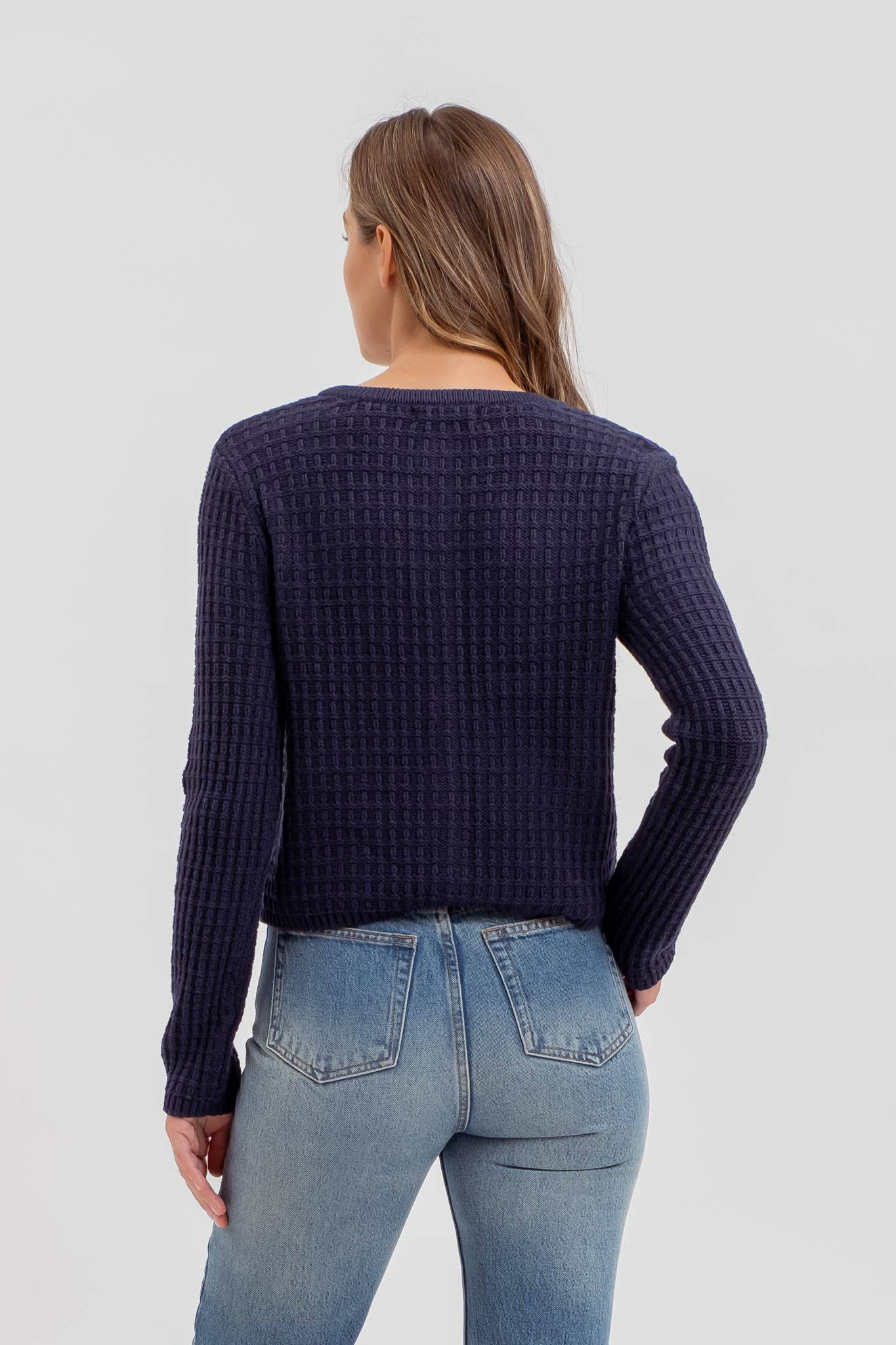 The Jackie Cardigan in Navy