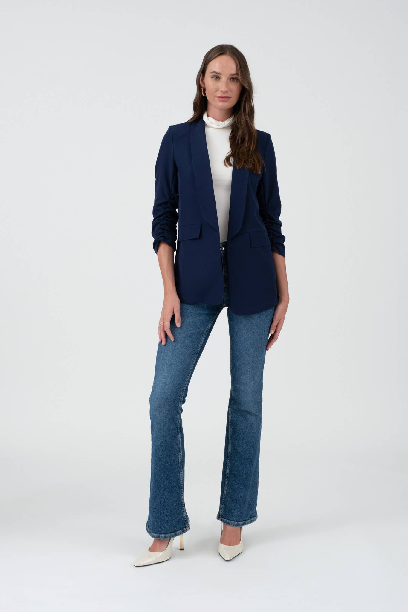 The Sylvia Blazer in Navy