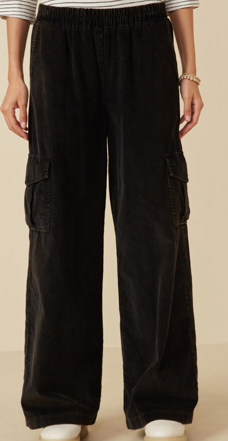 Tasha Corduroy Cargo Pant